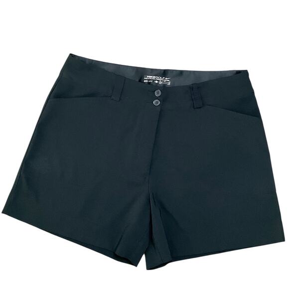 Nike Pants - Nike Athletic Golf Shorts Dri Fit Black Size 12 EUC